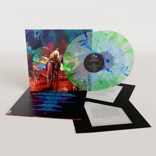 Father John Misty "Greatish Hits: I Followed My Dreams and My Dreams Said to Crawl" 2xLP (Clear w/ Blue, Green, & Purple Splatter Vinyl)