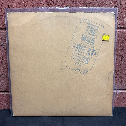 Used Vinyl:  The Who ”Live At Leeds” LP