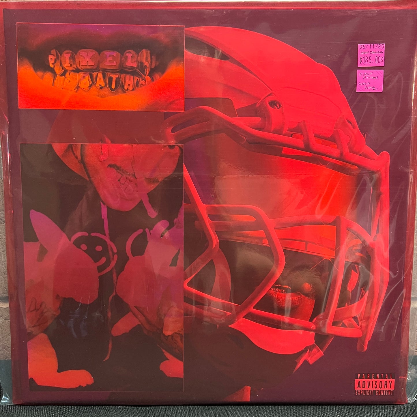 Used Vinyl: Jean Dawson "Pixel Bath" LP (First Edition, Gold vinyl)