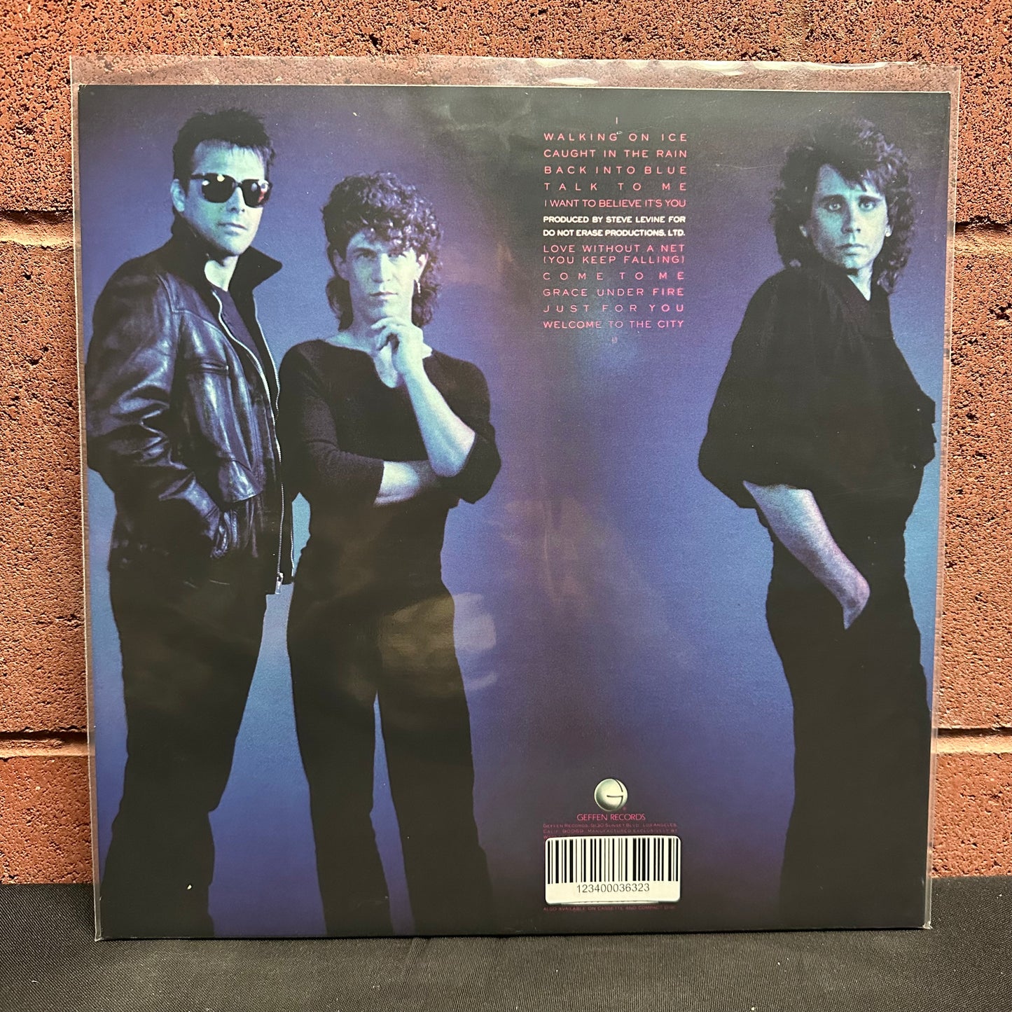 Used Vinyl:  Quarterflash ”Back Into Blue” LP