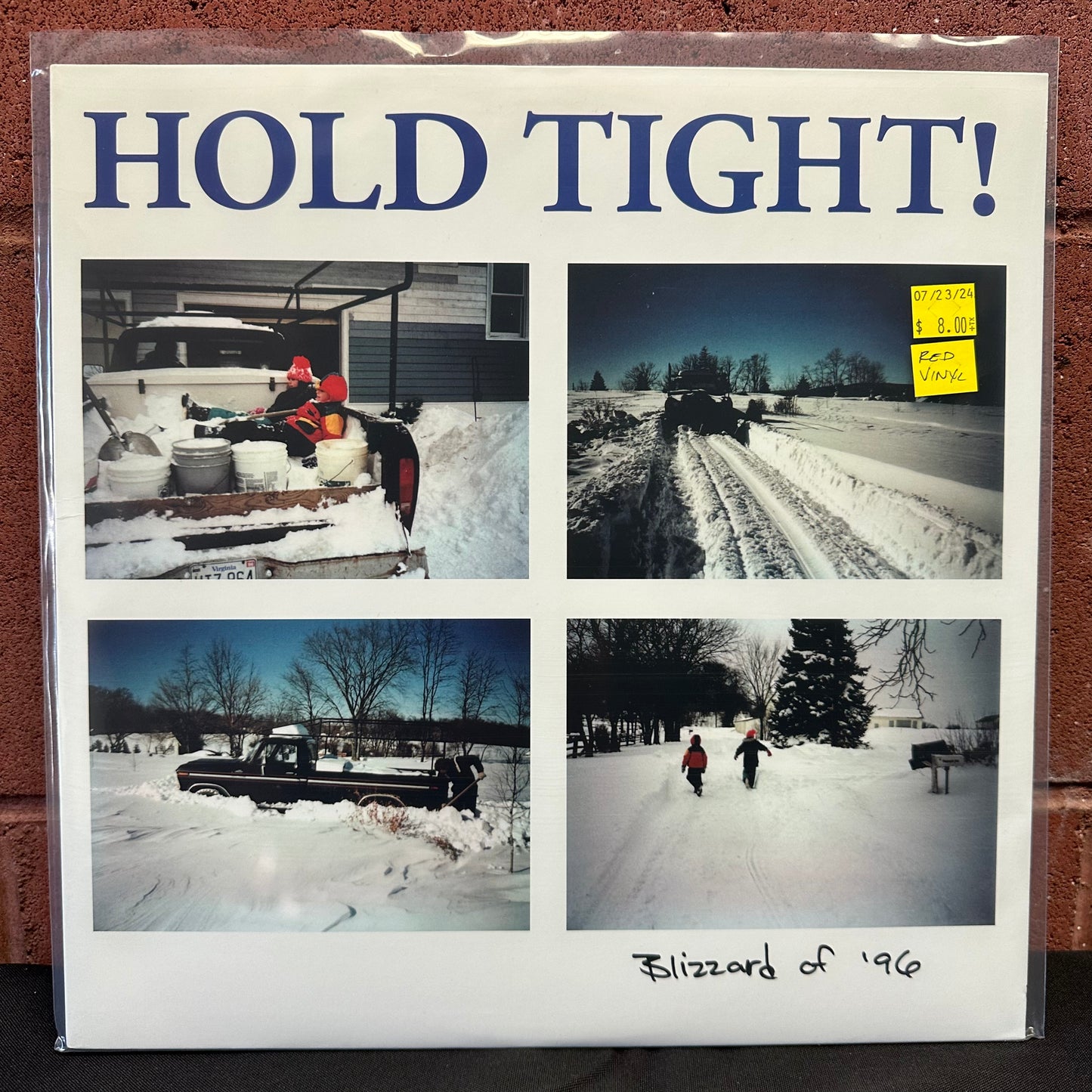 Used Vinyl:  Hold Tight! ”Blizzard Of '96” LP (Red Vinyl)