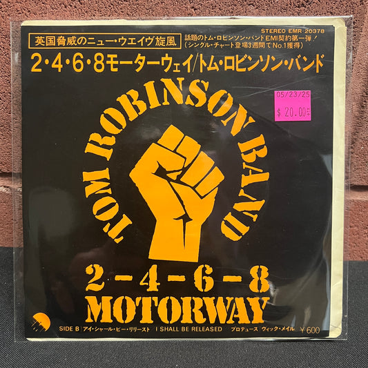 Used Vinyl: Tom Robinson Band "2-4-6-8 Motorway" 7" (White Label Japanese Press)