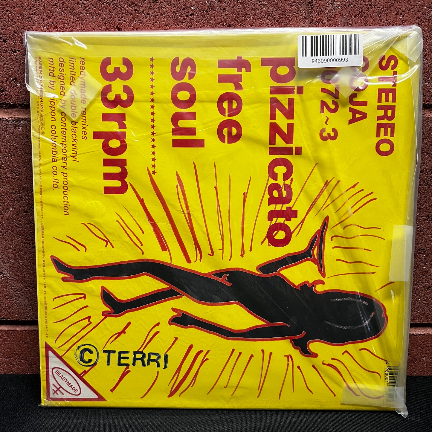 Used Vinyl: Pizzicato Five "Pizzicato Free Soul" 2xLP (1992 Japanese Press in Shrink w/ Hype Sticker)