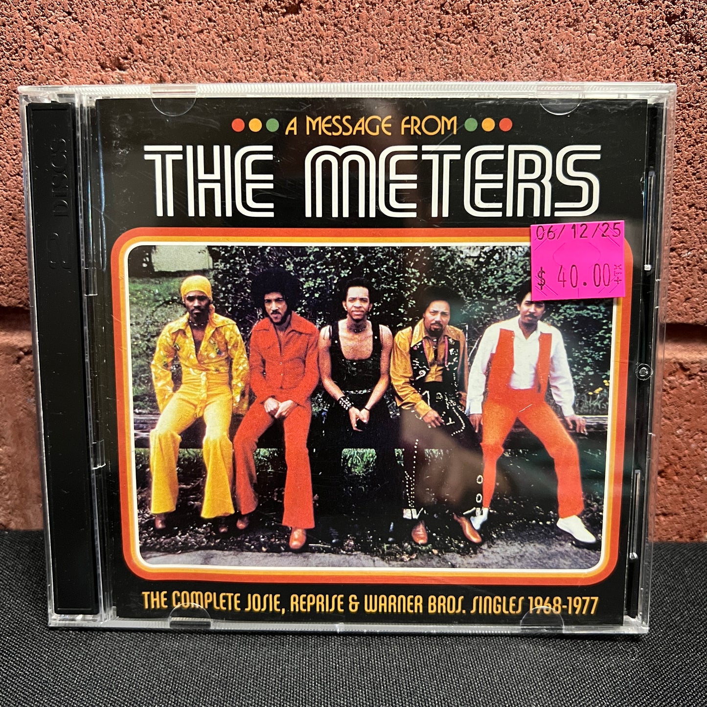 Used CD: The Meters "A Message From The Meters - The Complete Josie, Reprise & Warner Bros. Singles 1968-1977" 2xCD