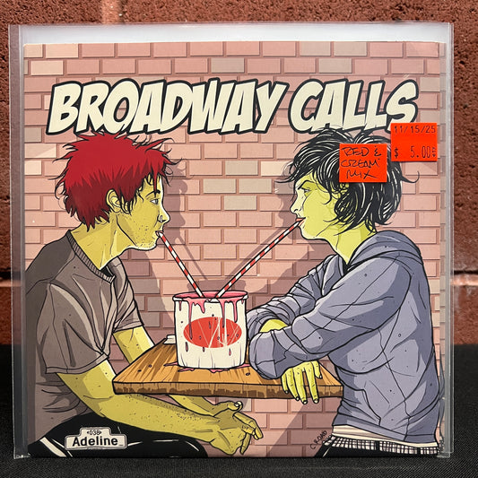 Used Vinyl: Broadway Calls / Teenage Bottlerocket "Split" 7" (Red & Cream Mix Vinyl)