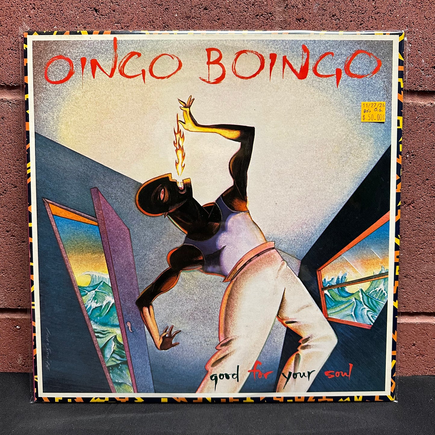 Used Vinyl:  Oingo Boingo ”Good For Your Soul” LP