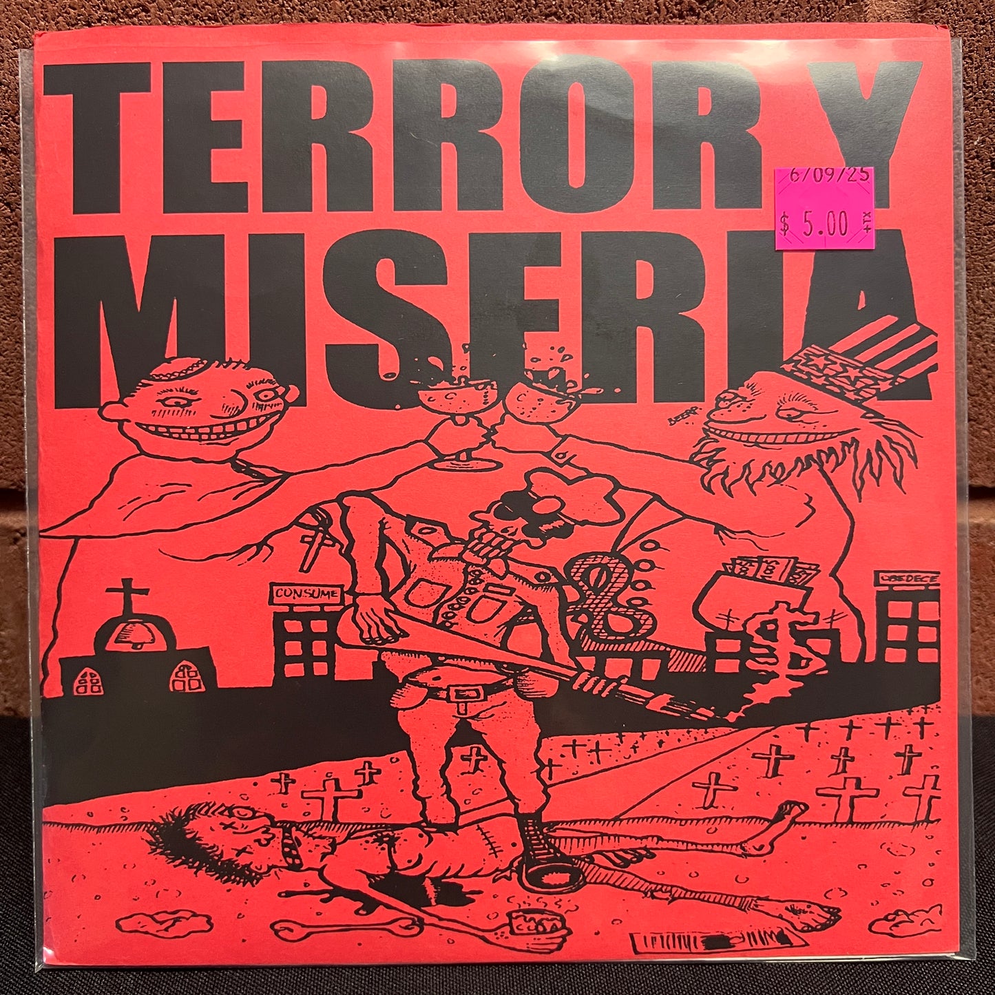 Used Vinyl: Terror Y Miseria "Terror Y Miseria" 7"