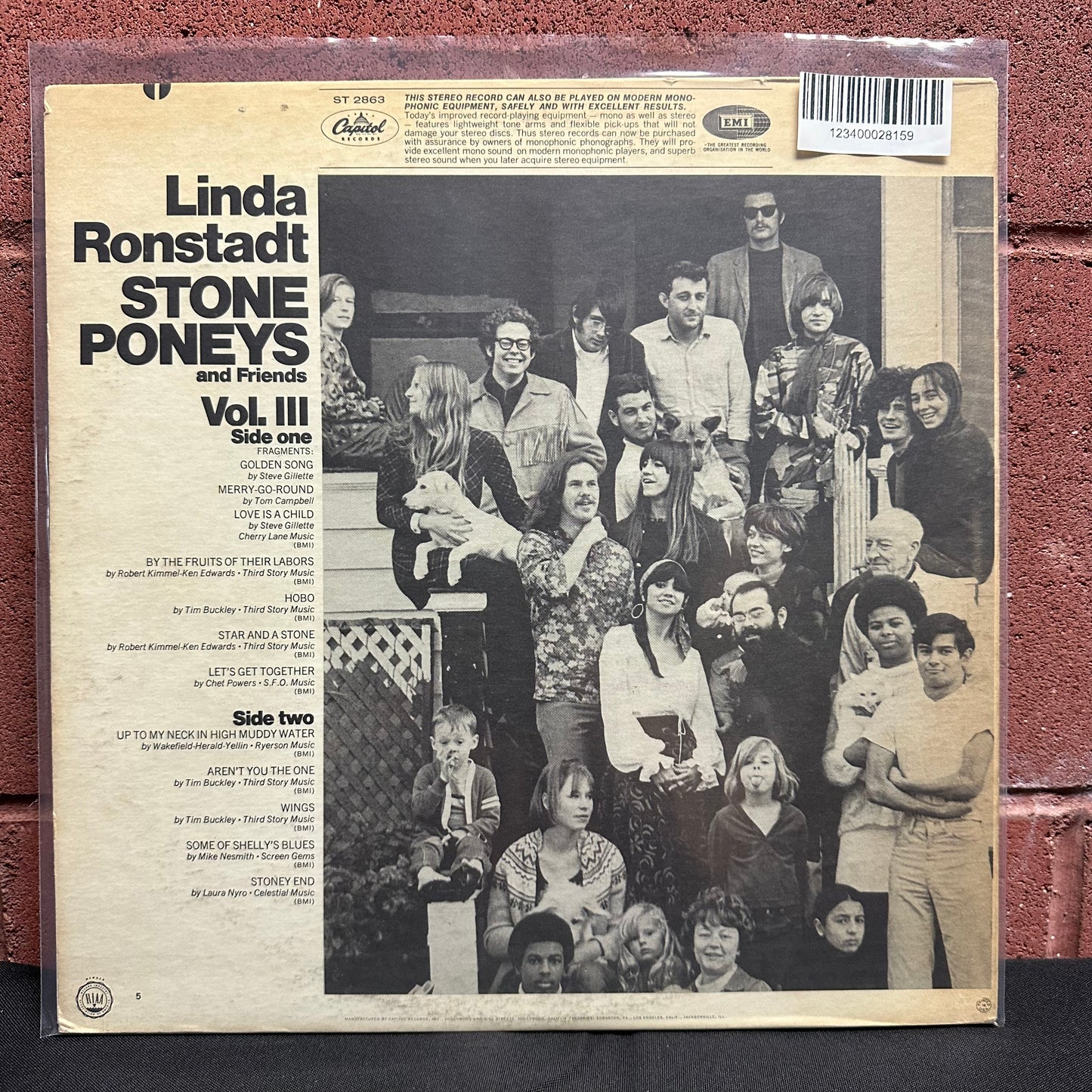 Used Vinyl:  Linda Ronstadt, The Stone Poneys ”Vol. III” LP