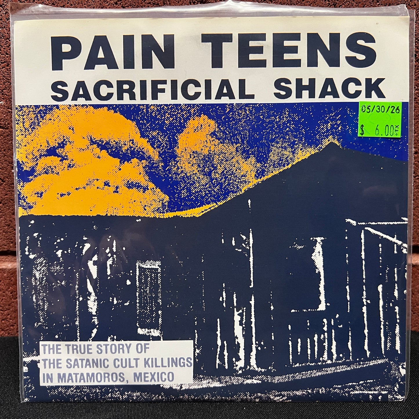 Used Vinyl: Pain Teens "Sacrificial Shack" 7"