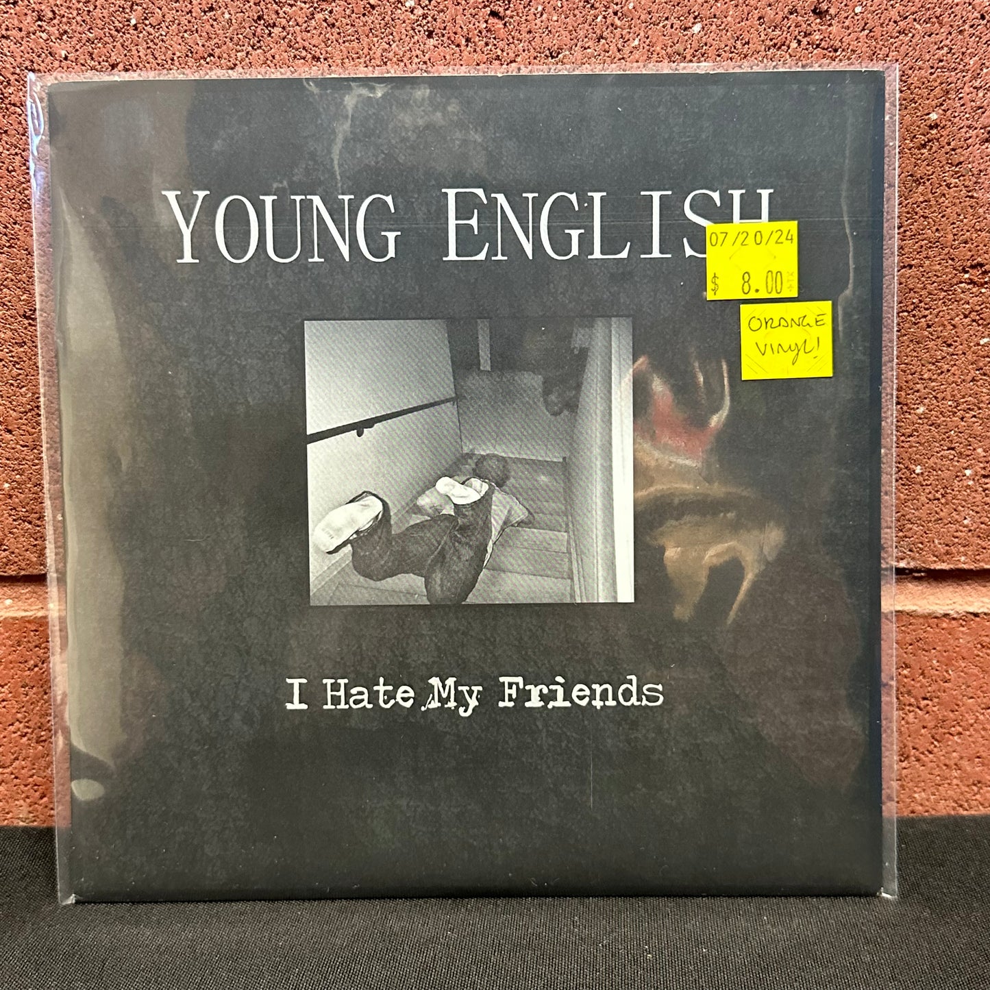 Used Vinyl:  Young English ”I Hate My Friends” 7" (Orange vinyl)