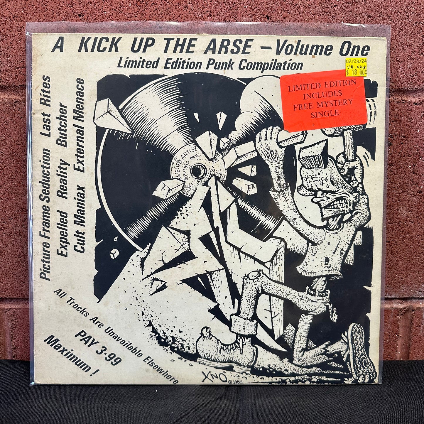 Used Vinyl:  Various ”A Kick Up The Arse - Volume One” LP