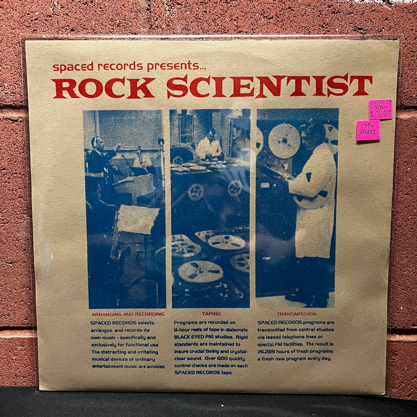 Used Vinyl: V/A - "Rock Scientist" LP (1996 Press)