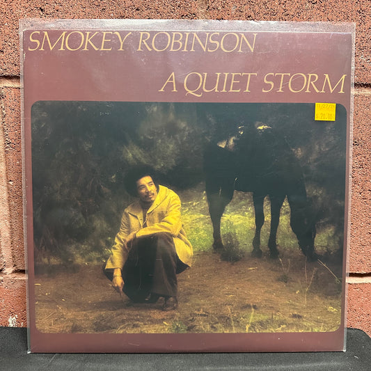 Used Vinyl:  Smokey Robinson ”A Quiet Storm” LP