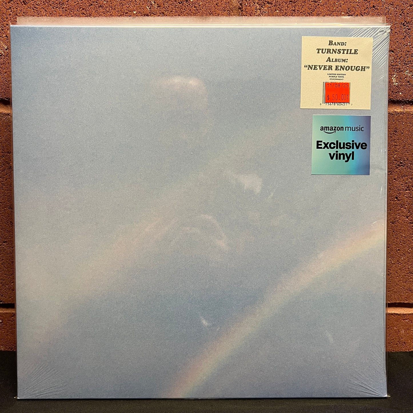 Used Vinyl: Turnstile "Never Enough" LP (Purple Vinyl - Sealed!)