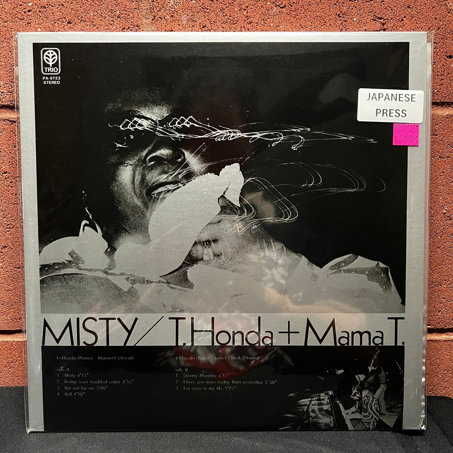 Used Vinyl: Takehiro Honda and Mama T. "Misty" LP (1976 Japanese Issue)