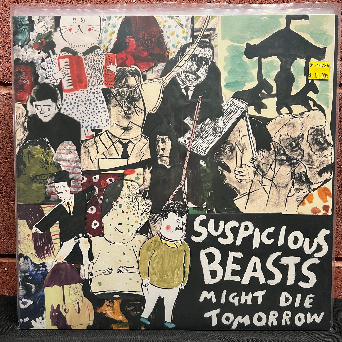 Used Vinyl: Suspicious Beasts "Might Die Tomorrow" LP