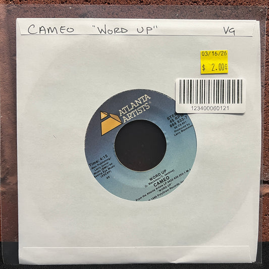 Used Vinyl: Cameo "Word Up" 7"
