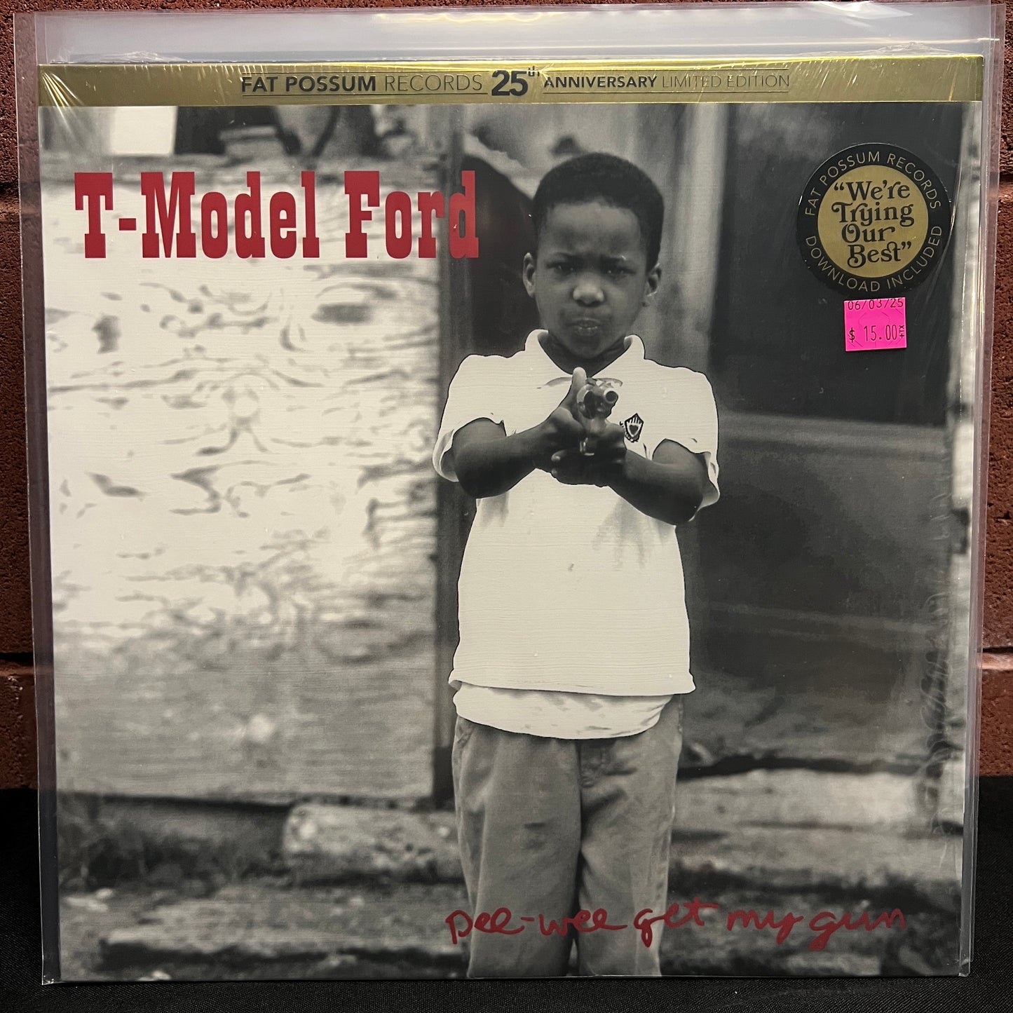 Used Vinyl: T-Model Ford "Pee-Wee Get My Gun" LP