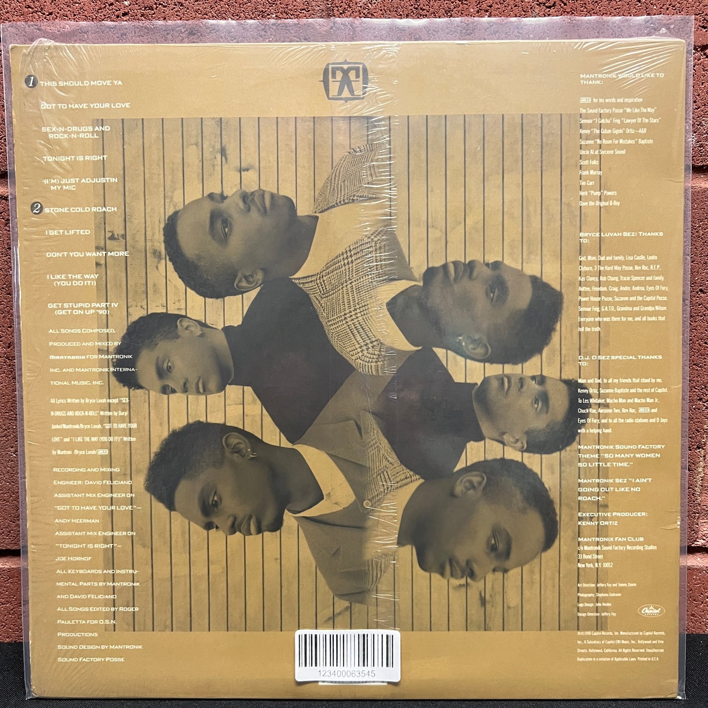 Used Vinyl: Mantronix "This Should Move Ya" LP (1990 Press)