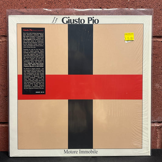 Used Vinyl: Giusto Pio "Motore Immobile" LP