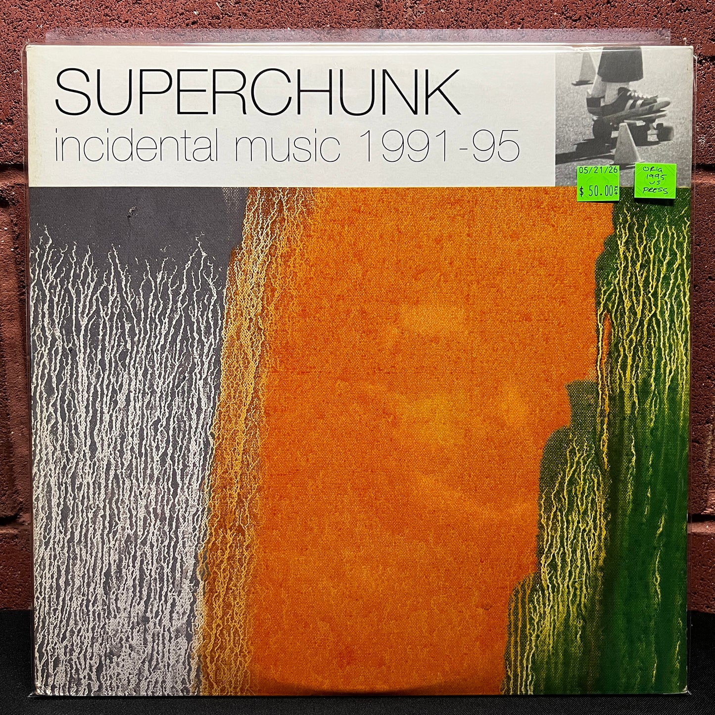 Used Vinyl: Superchunk "Incidental Music 1991-95" 2xLP (1995 US pressing)