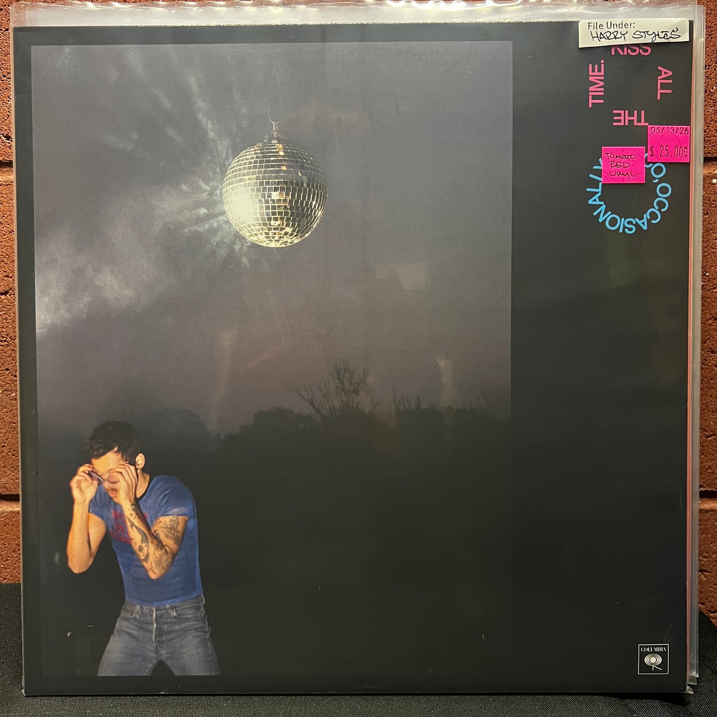 Used Vinyl: Harry Styles "Kiss All The Time. Disco, Occasionally" LP (2026 Press - Red Vinyl)
