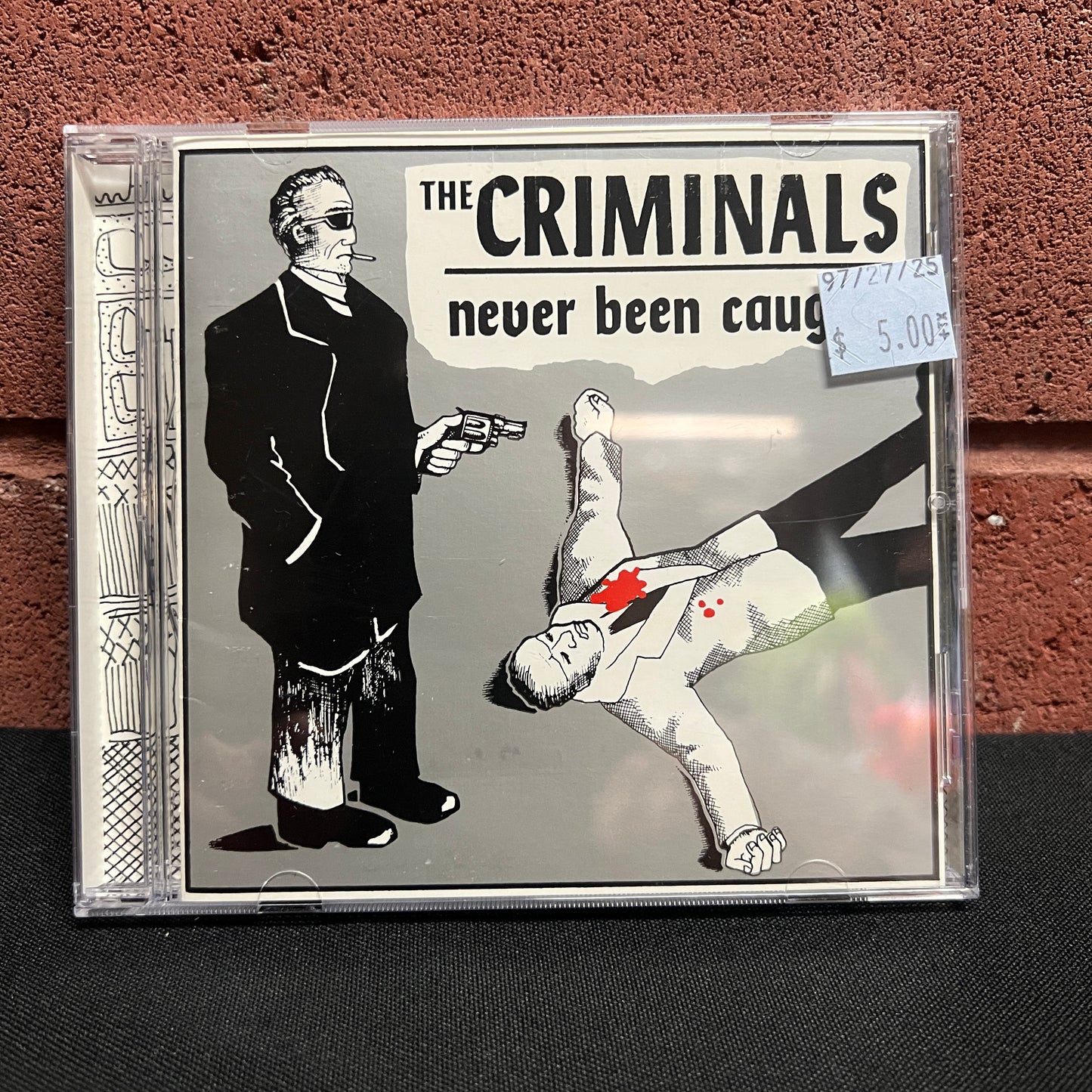 Used CD: The Criminals "Never Been Caught" CD