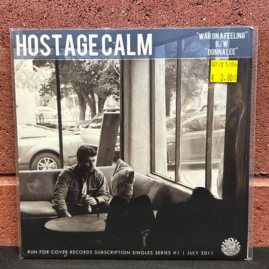 Used Vinyl:  Hostage Calm ”War On A Feeling / Donna Lee” 7"