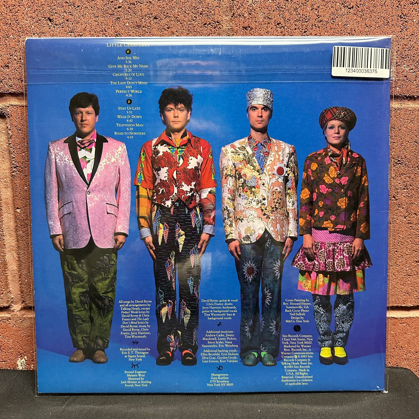 Used Vinyl:  Talking Heads ”Little Creatures” LP (1985 US Press)