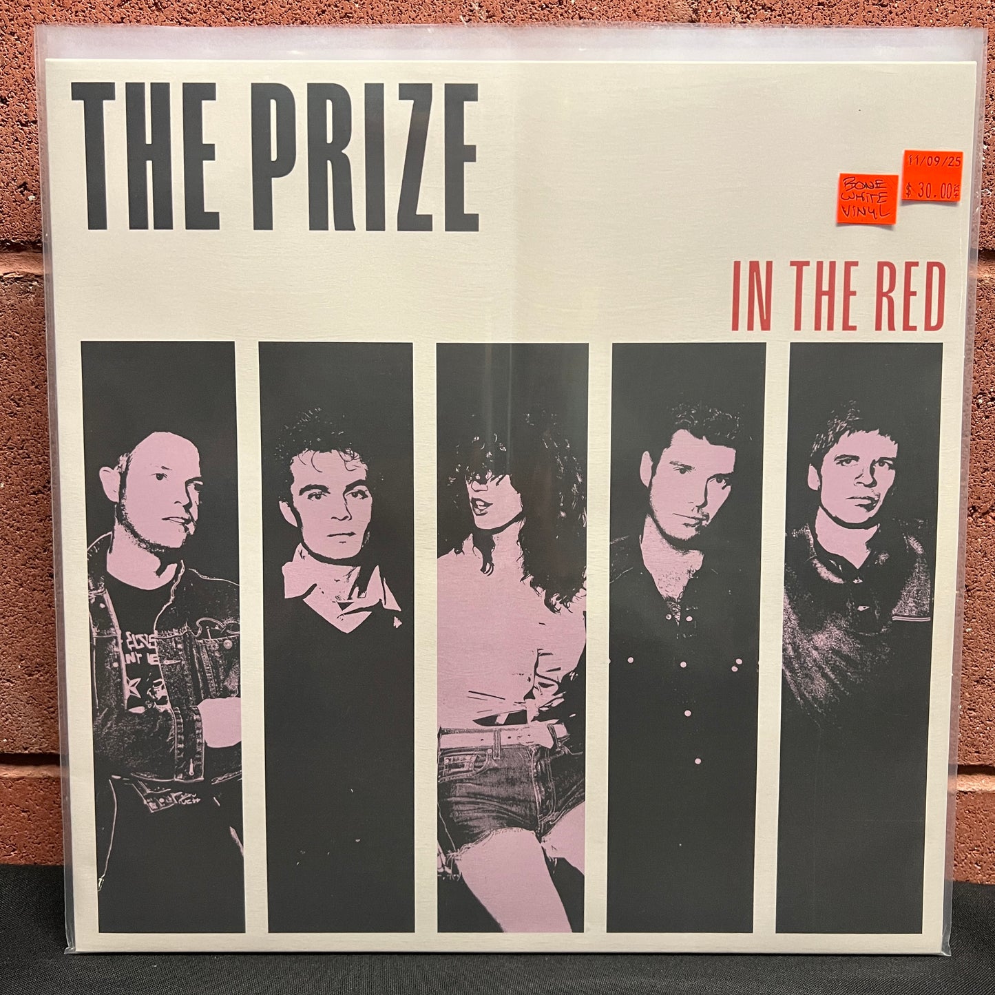 Used Vinyl: The Prize "In The Red" LP (Bone White Vinyl)