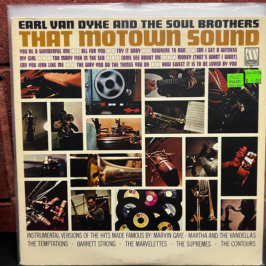 Used Vinyl: Earl Van Dyke & The Soul Brothers "That Motown Sound" LP (1965 Press)