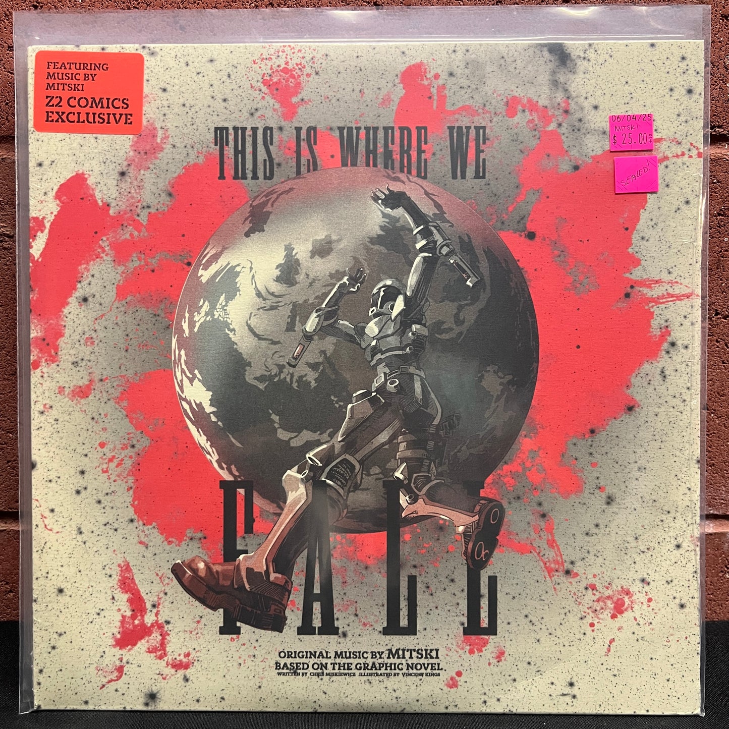 Used Vinyl: Mitski "This Is Where We Fall" 12" Single (Sealed)
