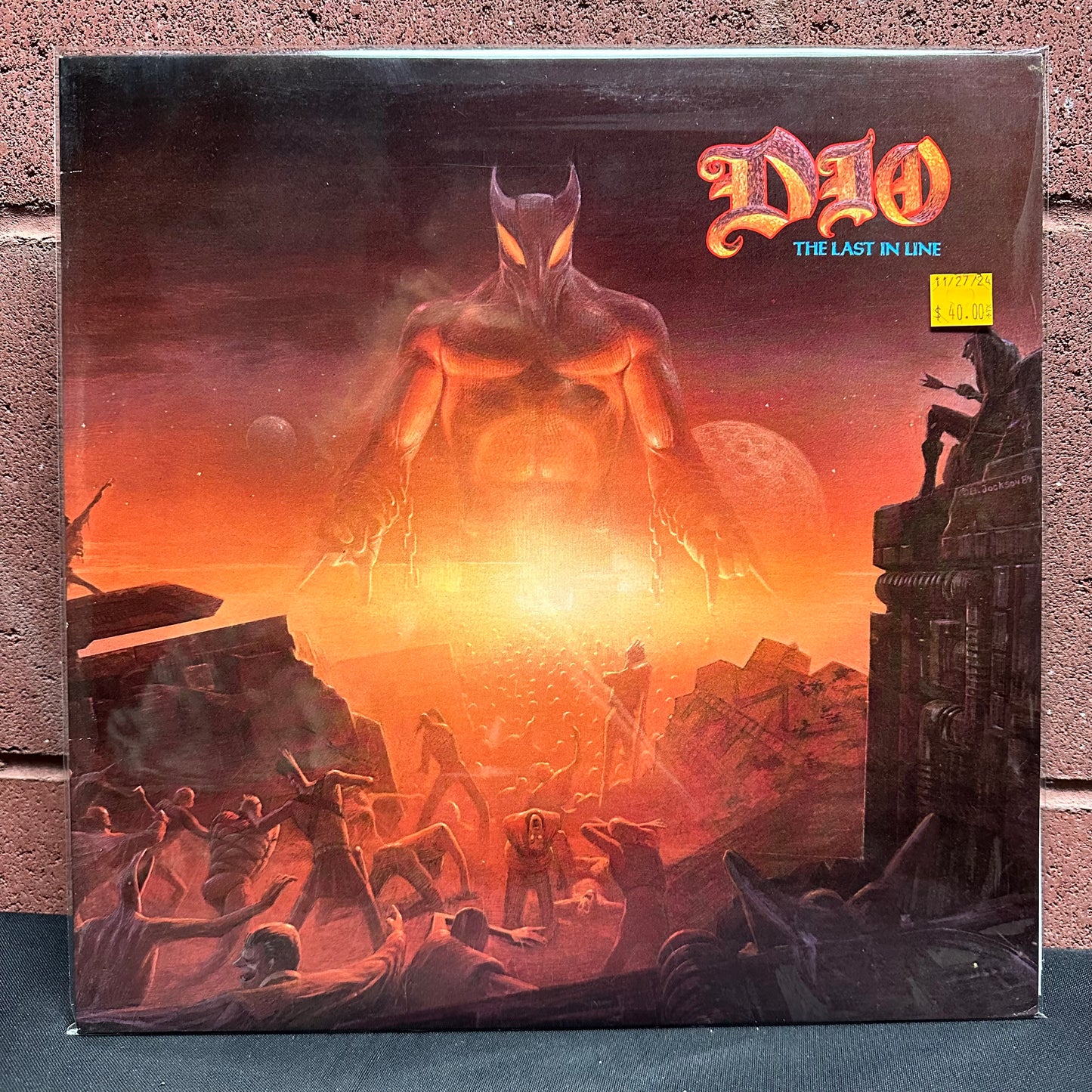 Used Vinyl:  Dio ”The Last In Line” LP