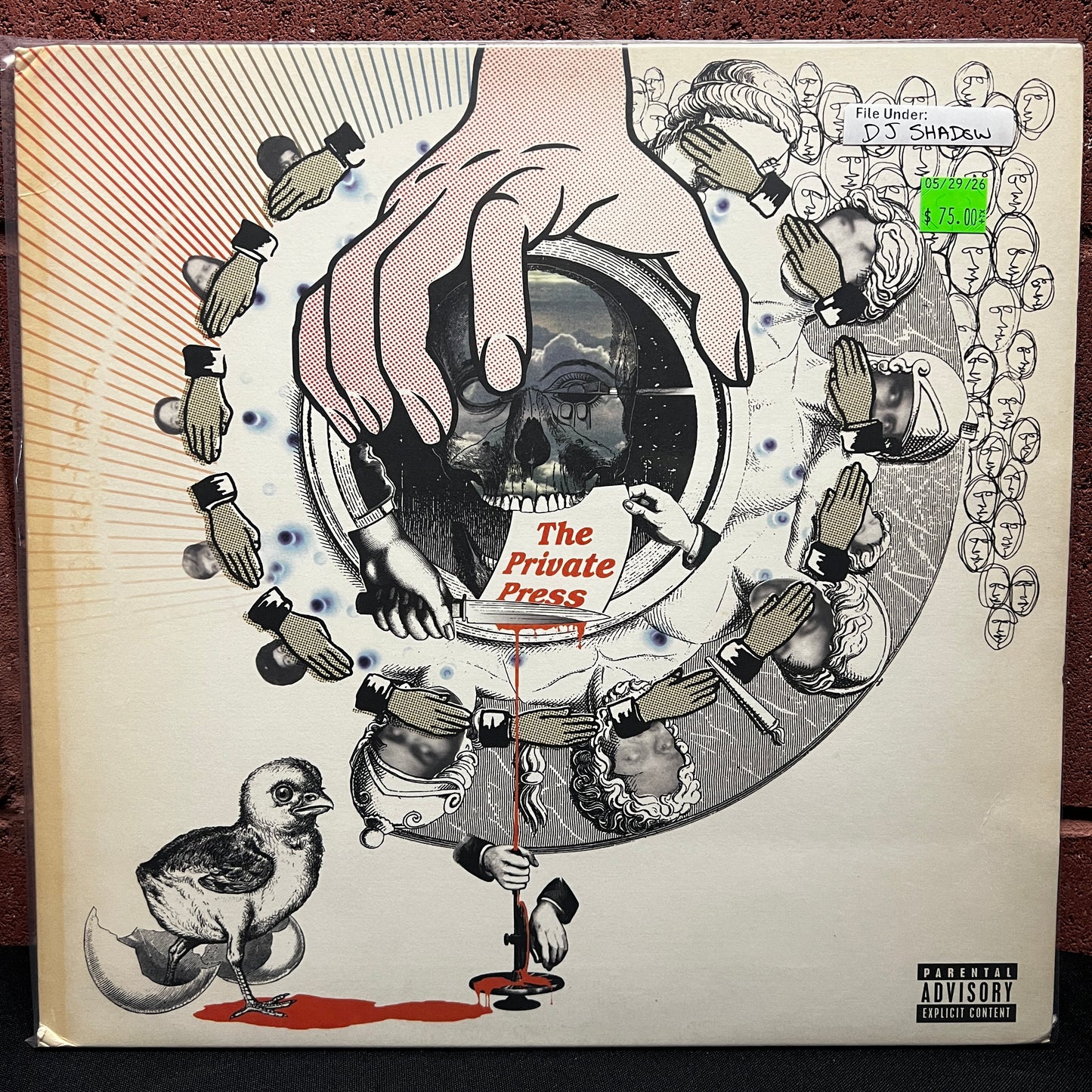 Used Vinyl: DJ Shadow "The Private Press" 2xLP