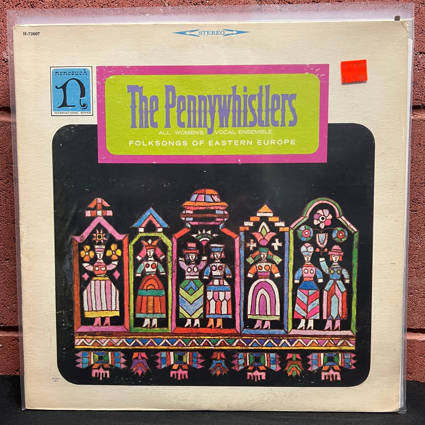 Used Vinyl: Pennywhistlers "Folksongs of Eastern Europe" LP