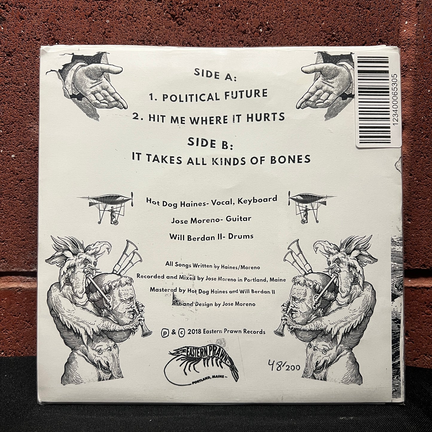 Used Vinyl: Celebrity Handshake "Political Future" 7"