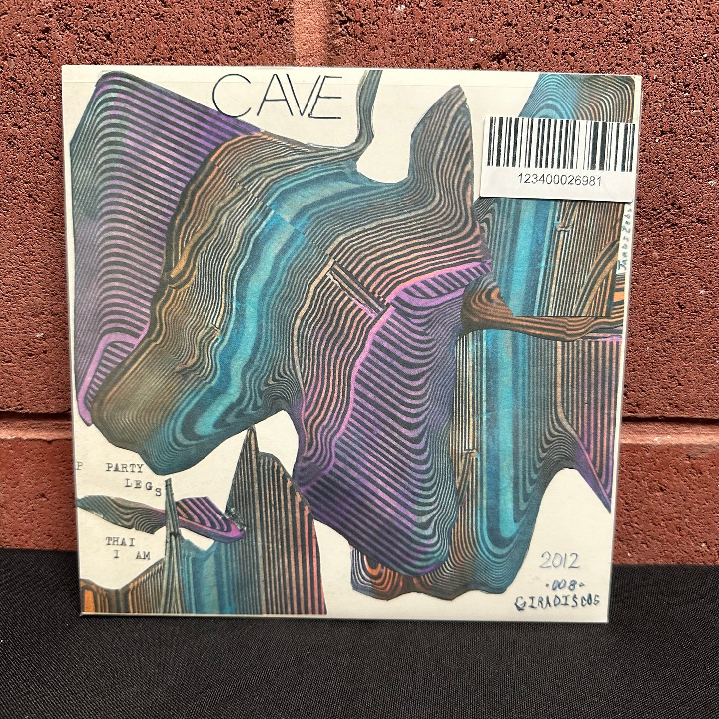 Used Vinyl:  Cave ”Party Legs” 7"