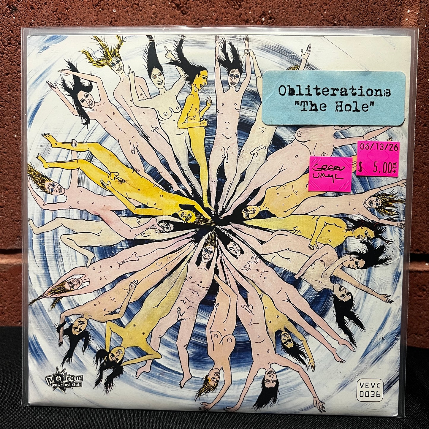 Used Vinyl: Obliterations "The Hole" 7" (Green Vinyl)