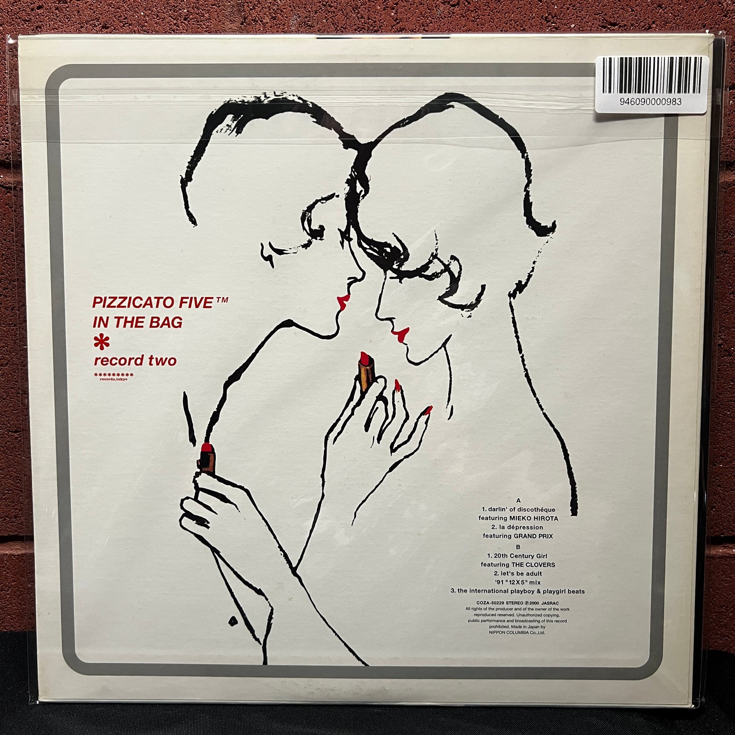 Used Vinyl: Pizzicato Five "In The Bag: Record Two" 12" (2000 Japanese Press)