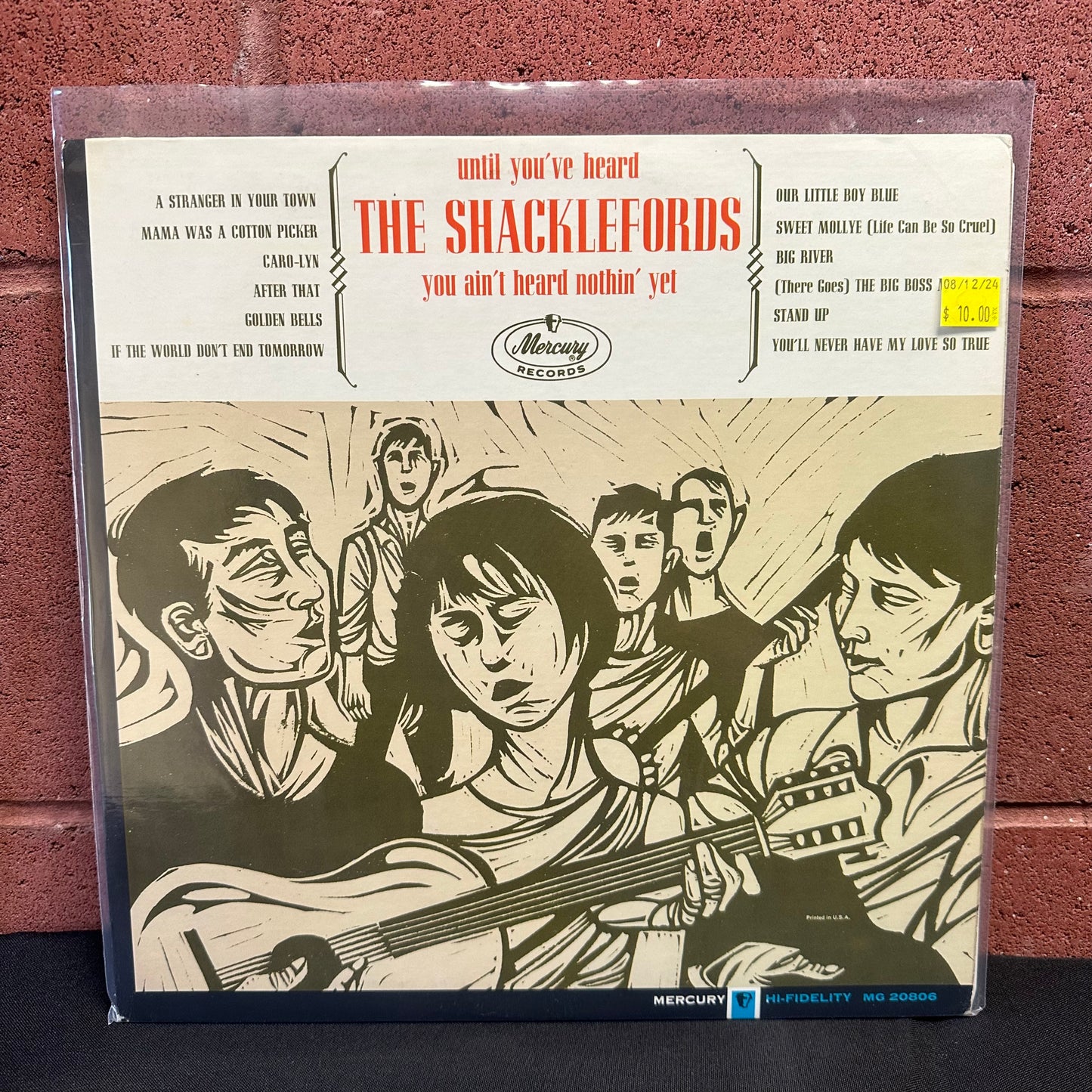 Used Vinyl:  The Shacklefords ”Until You've Heard The Shacklefords You Ain't Heard Nothing Yet” LP