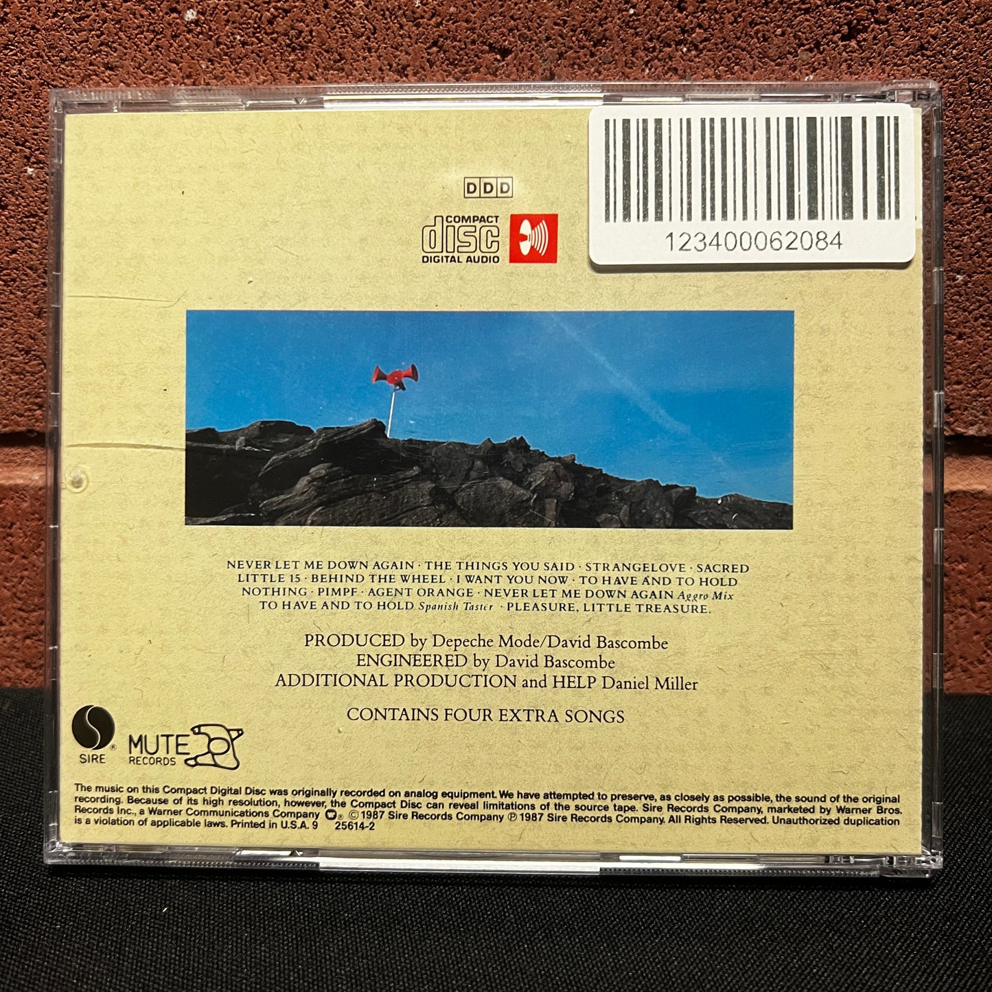 Used CD: Depeche Mode "Music For The Masses" CD