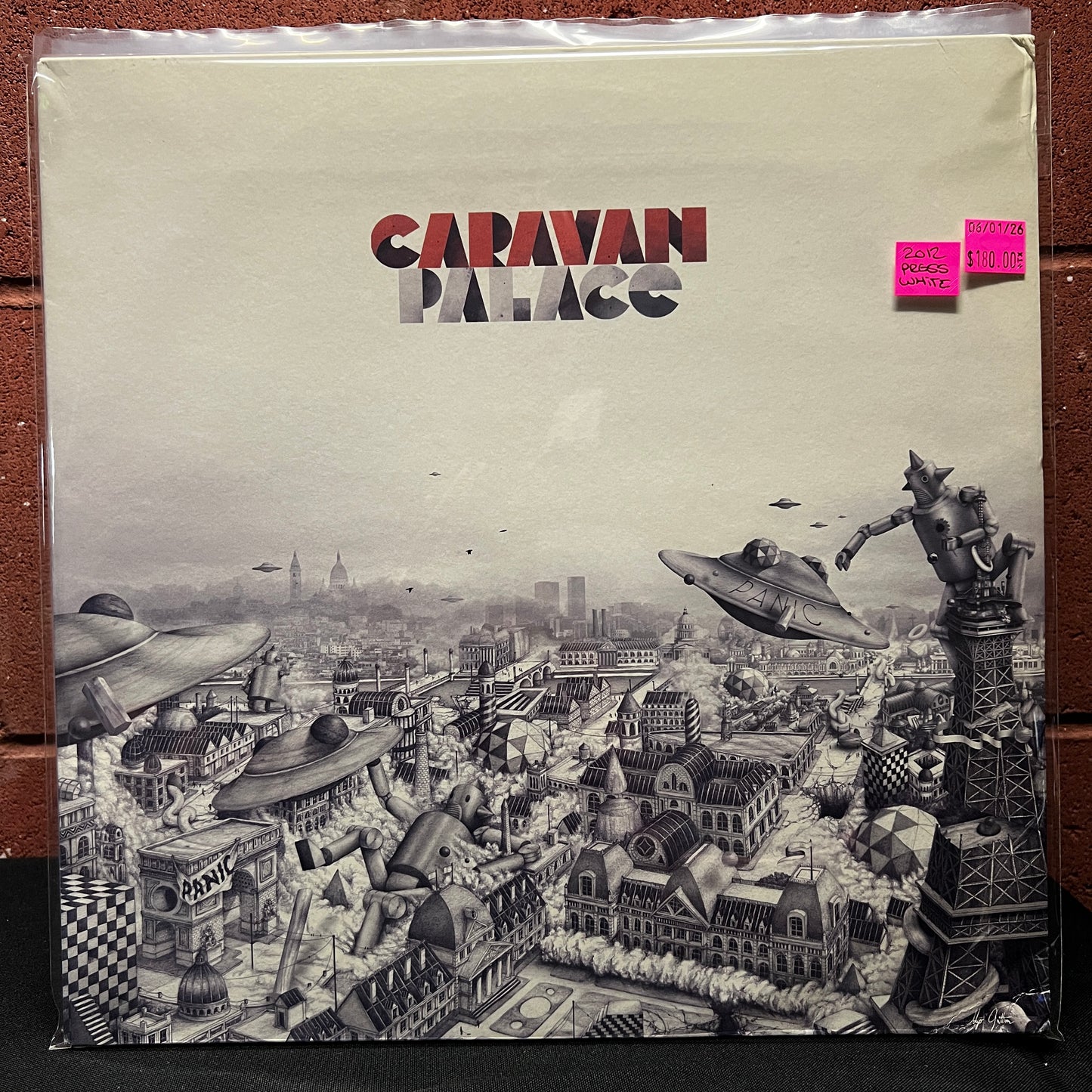 Used Vinyl: Caravan Palace "Panic" 2xLP (2012 French Press - White Vinyl)