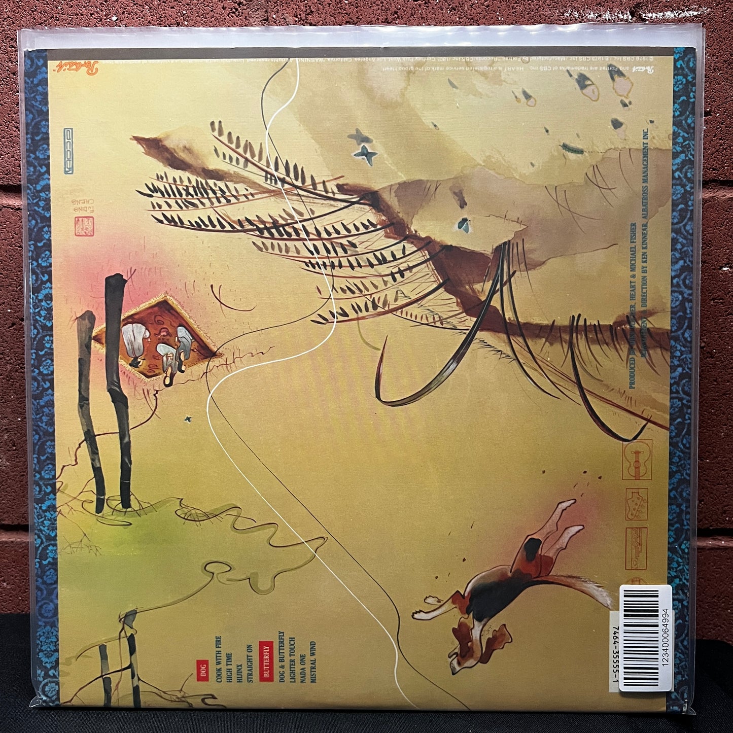 Used Vinyl: Heart ‎"Dog & Butterfly" LP (1978 Press)