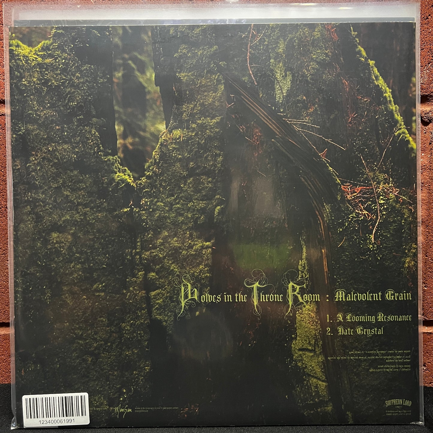 Used Vinyl: Wolves In The Throne Room "Malevolent Grain" 12" EP (2009 pressing)
