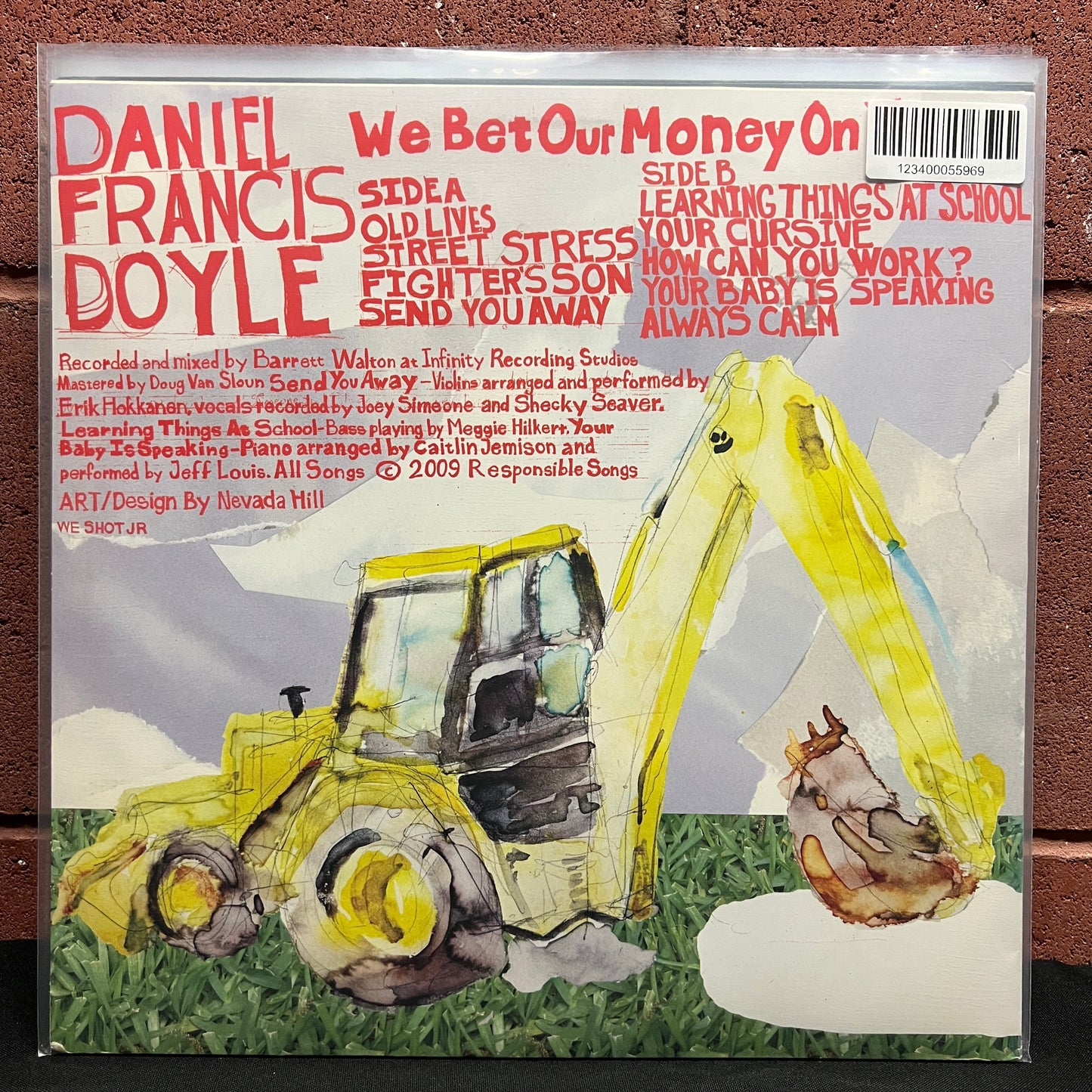 Used Vinyl: Daniel Francis Doyle "We Bet Our Money On You" LP