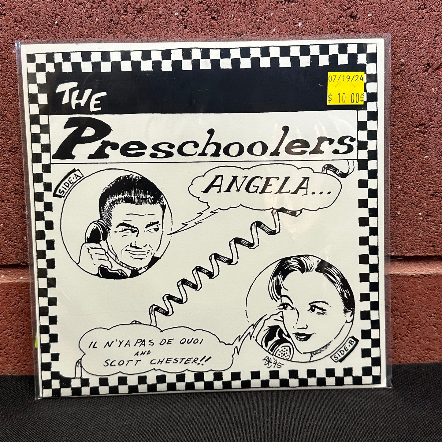 Used Vinyl:  The Preschoolers ”Angela” 7"