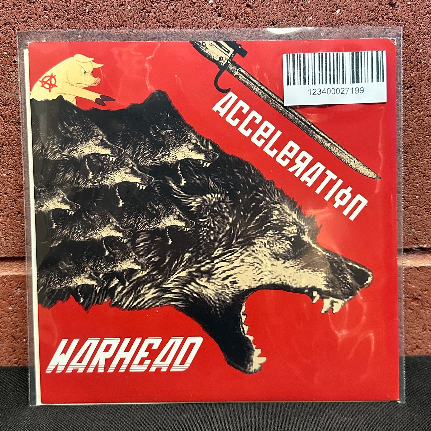 Used Vinyl:  Warhead ”Acceleration / This World Of Confusion” 7"