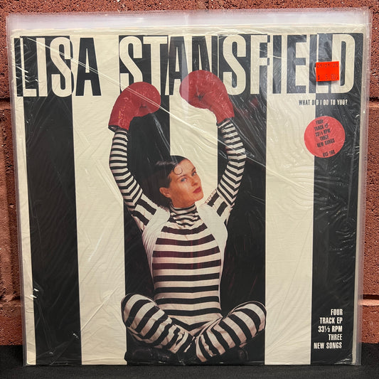 Used Vinyl: Lisa Stansfield "What Did I Do To You?" 12" (1990 UK Press)