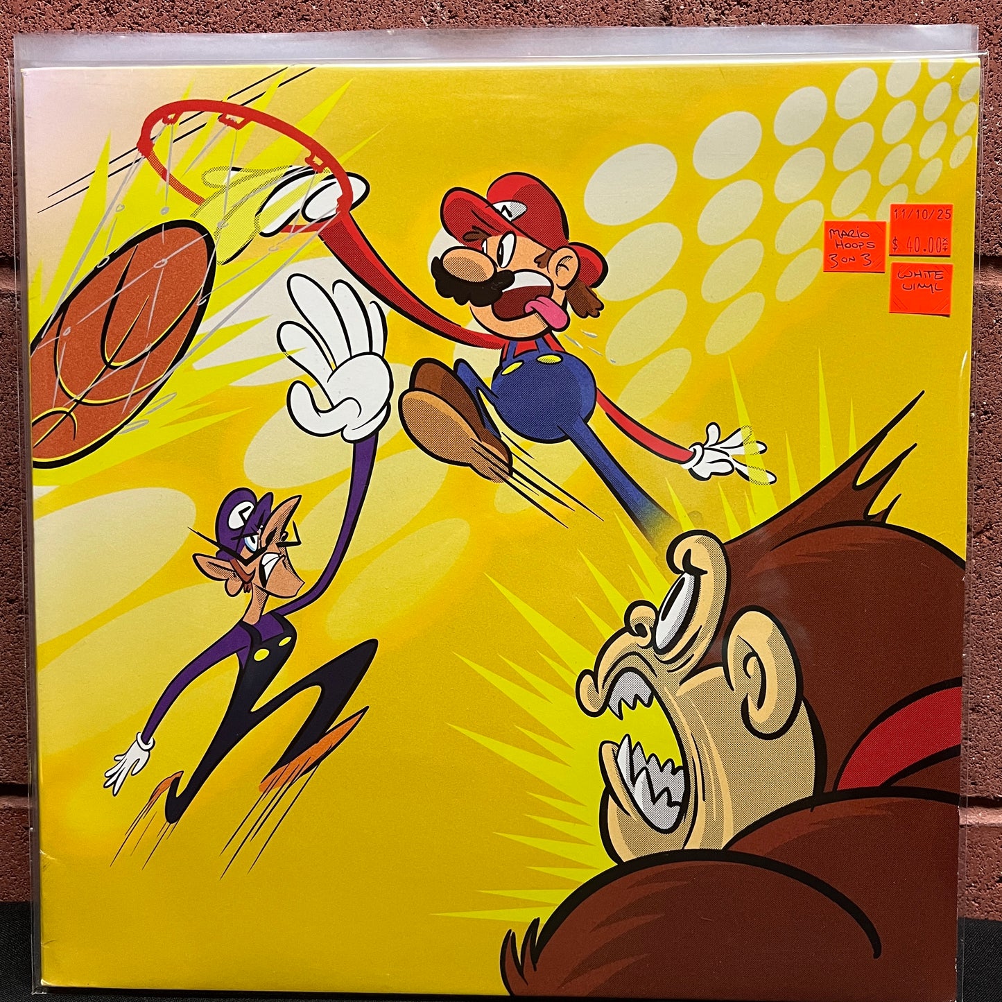 Used Vinyl: "Mario Hoops 3 On 3" LP (White Vinyl)