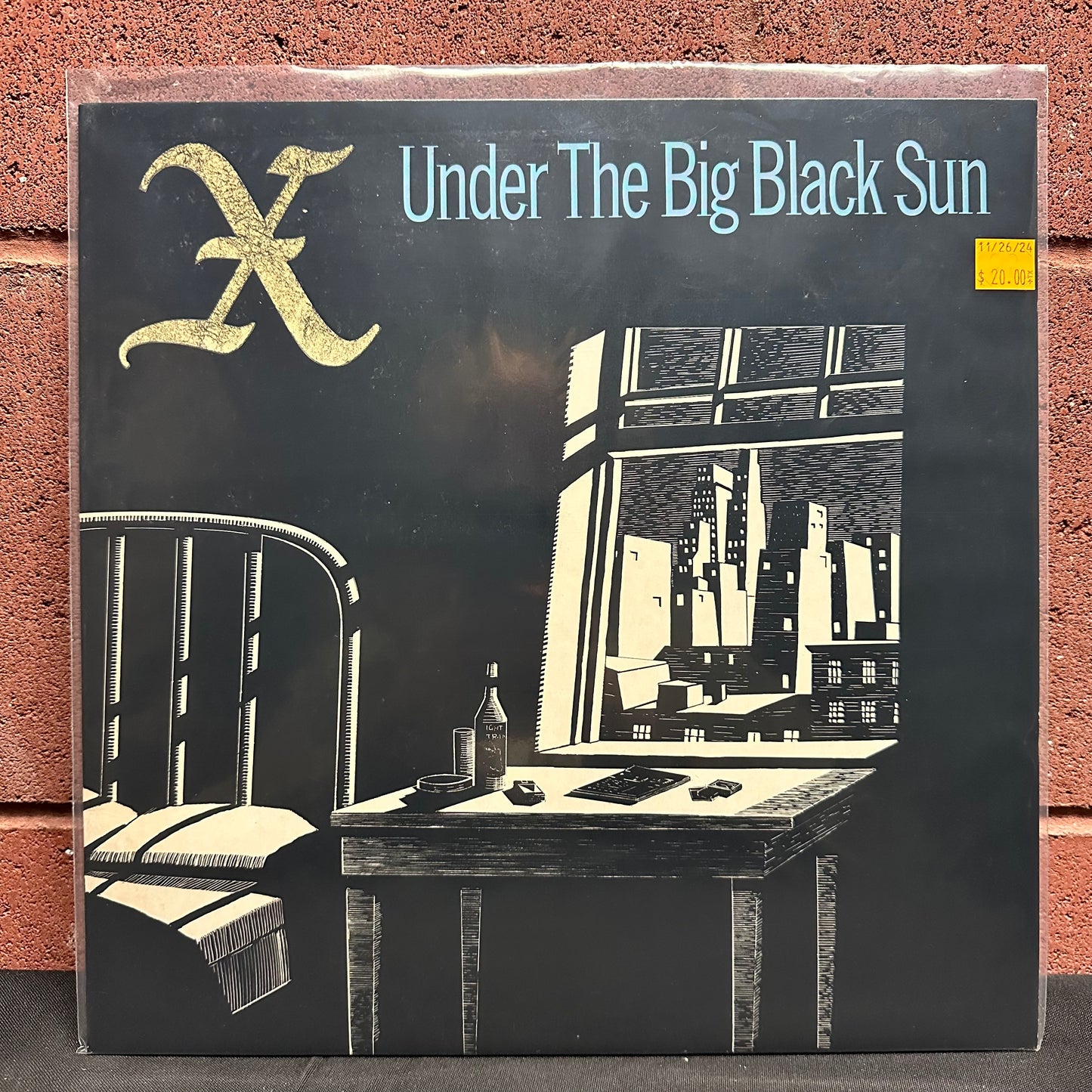 Used Vinyl:  X ”Under The Big Black Sun” LP